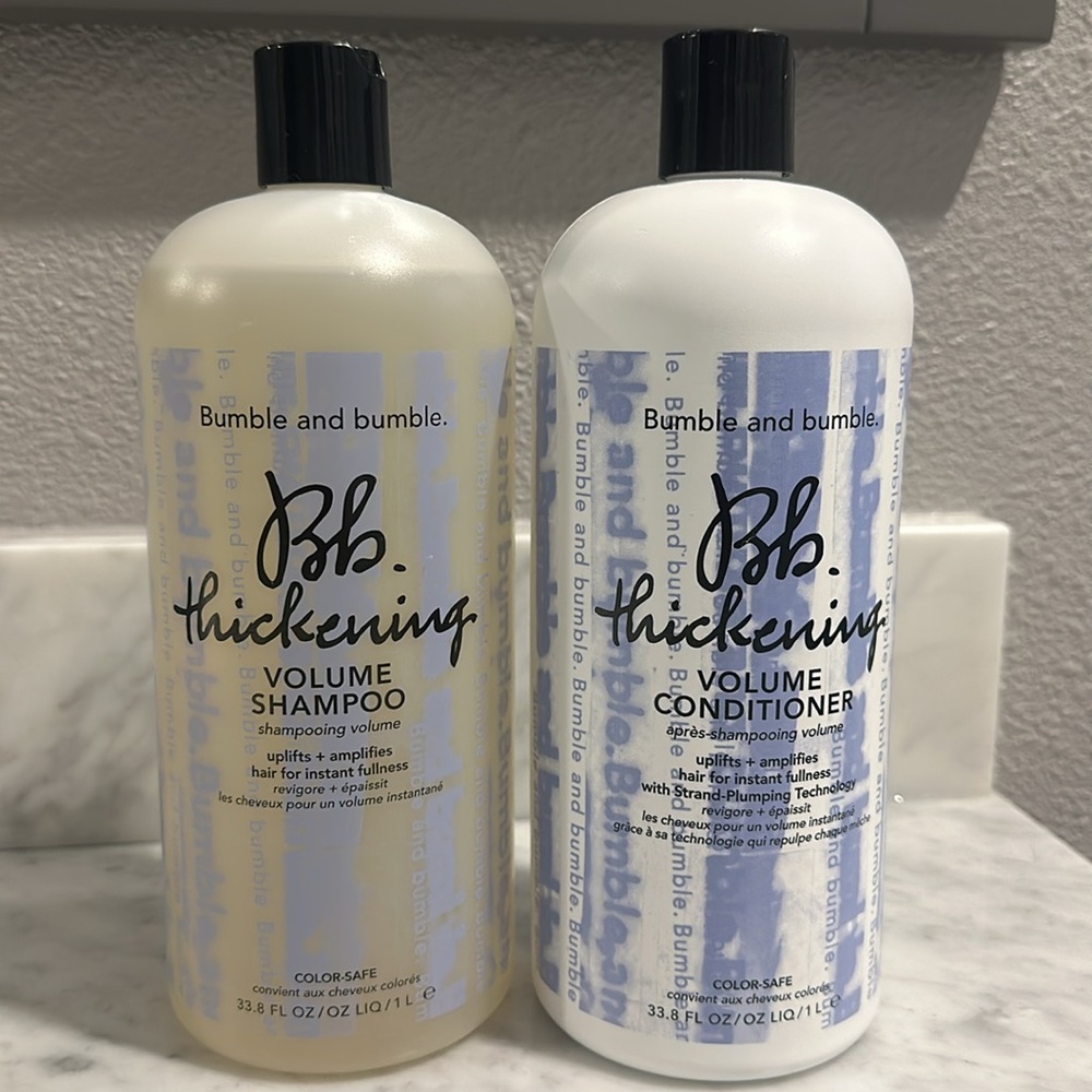 Bumble and bumble, thickening shampoo set